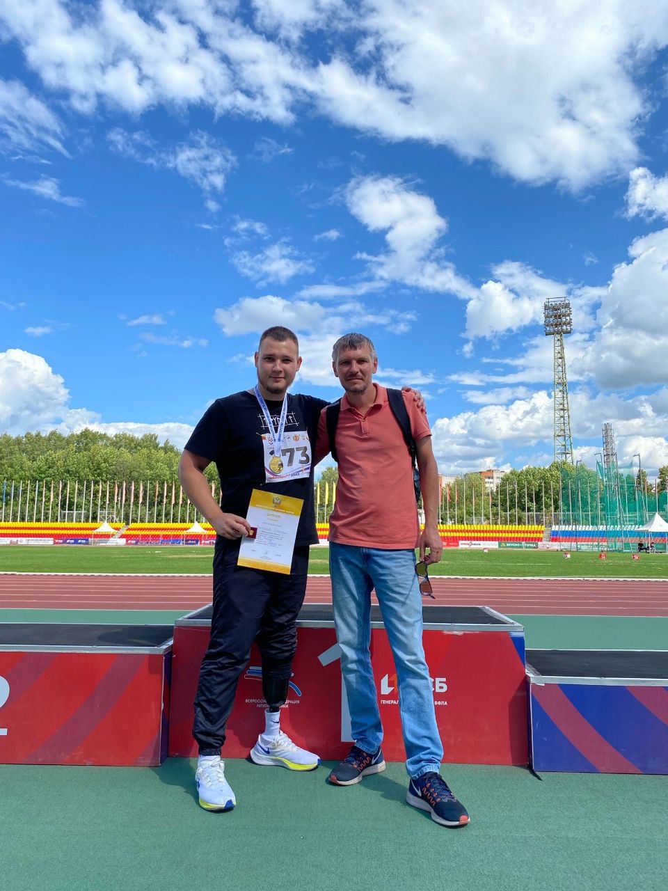 Дмитрий Чикинёв из Труслейки стал чемпионом России.