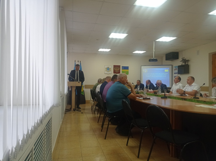 Состоялось заседание Совета депутатов Инзенского района.