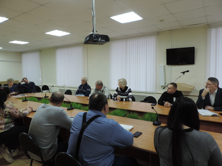 2 февраля в Администрации района состоялось очередное заседание районной Общественной палаты.